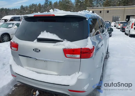 2016 Kia Sedona Lx из США, поврежденный, VIN KNDMB5C1XG6118139